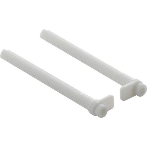 Geberit Set di barre di fissaggio per scarico bianco 126 mm