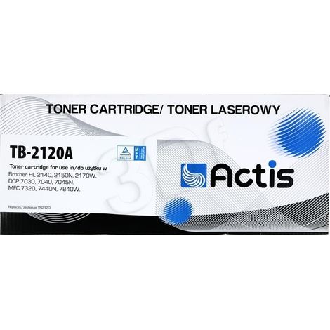 Tóner ACTIS TB-2120A: repuesto para Brother TN-2120, 2600 páginas
