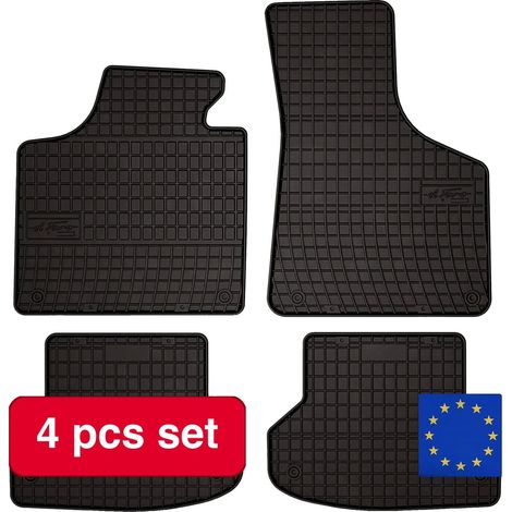 Tapis de voiture en caoutchouc, Ajustement sur mesure pour Audi A3 8P (2003-2011), Conçu pour un nettoyage facile, Matériau en caoutchouc durable, Stabilisé pour la conduite, Résistant aux intempéries (1/5)
