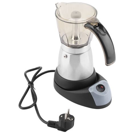 Lazmin112 Machine à Café 6 Tasses avec Récipient Transparent, Machine à Café Expresso Électrique Amovible, pour la Fête des Mères (1/5)