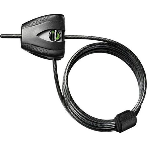 Master Lock 8417EURDPRO Câble antivol noir fermeture à clé (1/8)