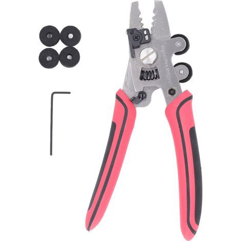 8-in-1 Fiber Optic Wire Stripper, High-Hardness Wire Cutter and Stripper, Fiber Optic Wire Stripper (1/5)