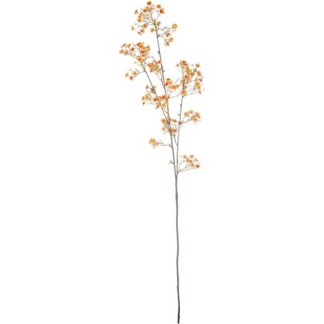 RAMO ARTIFICIALE ARANCIONE GYPSOPHILA LORYN BIZZOTTO H106CM