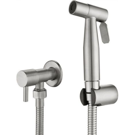 Pulvérisateur de toilettes pour bidet et de toilettes en acier inoxydable, Kit de pulvérisateur de bidet, pulvérisateur de robinetterie Pulvérisateur de WC ,T-Audace (1/5)