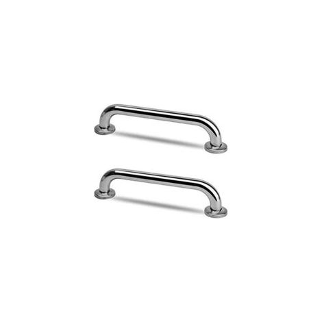 Barra de apoyo para ducha de acero inoxidable de 30 cm (12 pulgadas), barra de apoyo para baño, asa para ducha, barras de apoyo para baño, paquete de 2 - Crezuo (1/4)