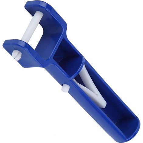 - Poolgriff - Ersatzteil - Robustes ABS-Material - Standard-Saugkopf - Für private Pools - Blau (1/5)
