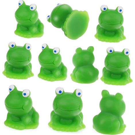 Stück Miniatur Froschfiguren aus Kunstharz Garten Deko für