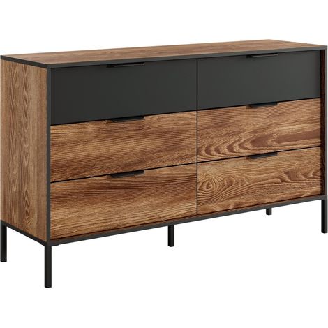 Commode Flodale 100 , Avec tiroirs, Nombre de tiroirs: 0, 82x138x40cm