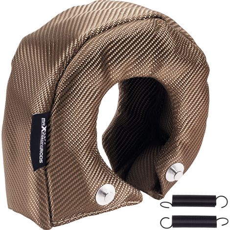 Titanium Fiber Turbo Blanket Heat Shield for GT30 GT35 GT37 T3 Exhaust Housing (1/5)