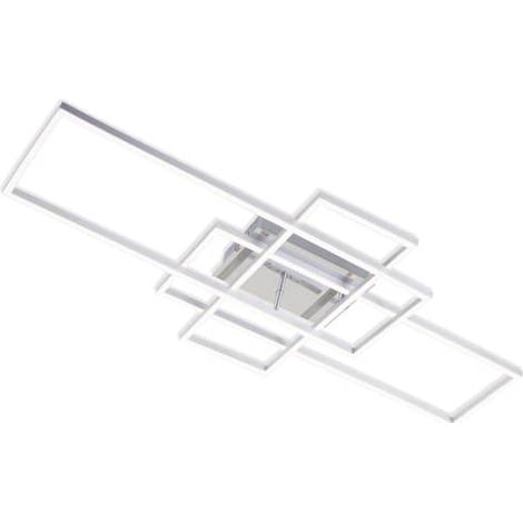 [GEBRAUCHT] Briloner Deckenlampe Frame Deko Deckenlampe Rechteck 3 Flammig Cct Aluminium B-Ware
