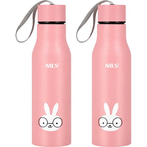Tazza termica Bunny - Isolante, a prova di perdite, 350 ml, confezione da 2 (1/5)