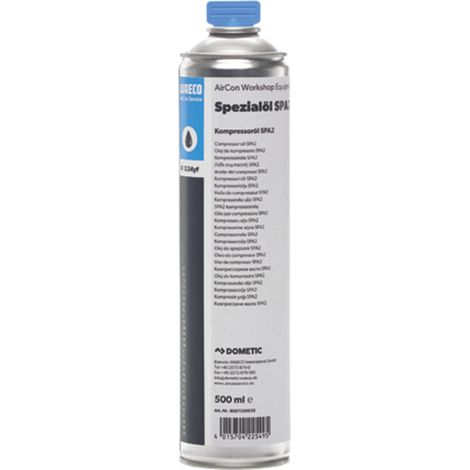 Aceite para compresores de aire acondicionado PAG ISO 46 de baja viscosidad, lata de 500 ml
