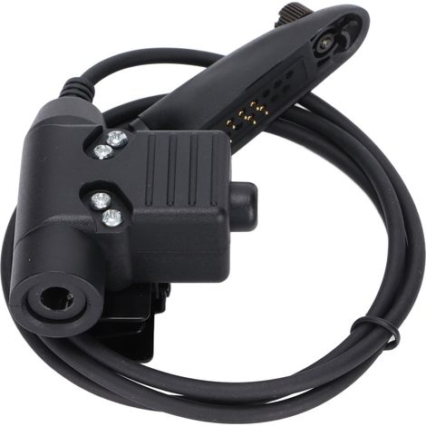 Microphone PTT Main Libre U94 Compatible Motorola GP338 GP328 GP340 GP380 - Kit Communication Mains Libres (1/5)