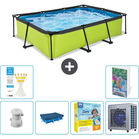 Exit Pool Rechteckig - 300x200x65 cm - 7-teilig  S258 (1/5)