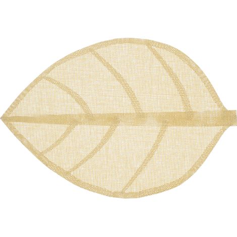 Set de table forme feuille Naturel 50x32 cm (1/2)