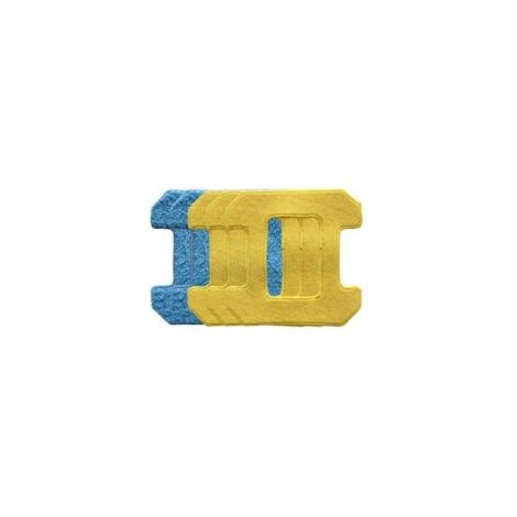 Fensterputzroboter 268 298 mit Nass- und Trockenreinigungstuch, Mopp, Reinigungstuch, Fensterreinigungszubehörset, 240 x 240 mm - Crezuo (1/4)