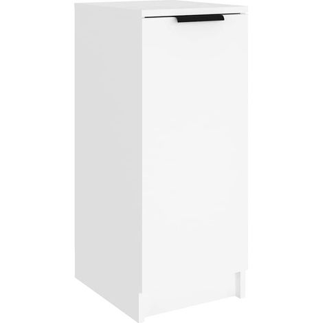 Maison Exclusive - Zapatero de madera contrachapada blanco 30x35x (1/5)