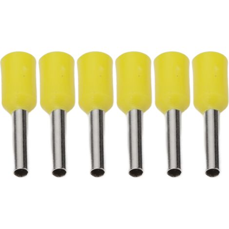 1000pcs Embouts de Câble Isolés en Cuivre Électrique avec Manchon PVC pour Connectique Fils Industrie et Électronique