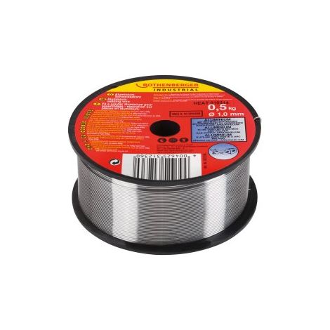 Fil à souder aluminium, Ø 1 mm 0,5 kg ROTHENBERGER