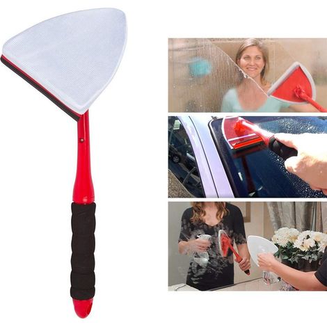 Spazzola Lavavetri Mop Rotante Microfribra Pulizia Vetri Doccia Parabrezza Auto (1/5)