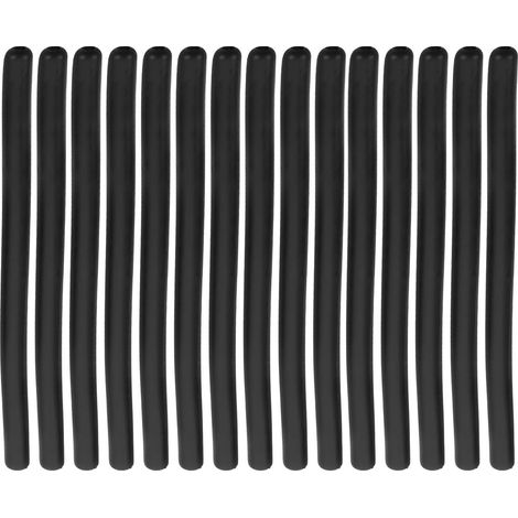 Embouts de sécurité en PVC pour cintres, 100 pièces, antidérapants, crochets métalliques portants à (1/5)