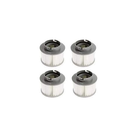 Mscomft Lot de 4/8 Cartouches filtrantes de Rechange pour Bubble Spa (Version améliorée 2020 pour s'adapter à Tous Les modèles (4 Pcs) (1/5)