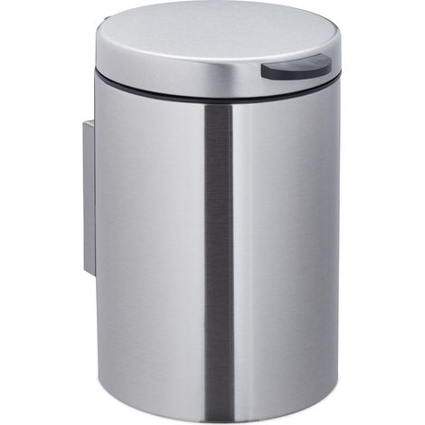 Wall mounted bathroom bin 3 litres