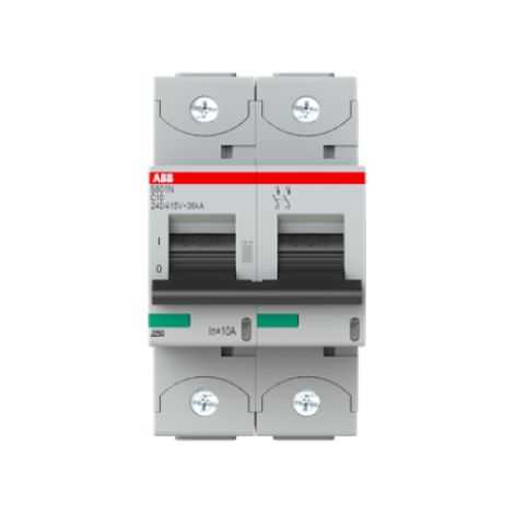 Disjoncteur abb 36ka 10a 2p - s120440 (1/3)