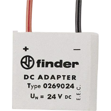 Adapter 026.9.024 24 V/DC 1 St. Finder 026.9.024