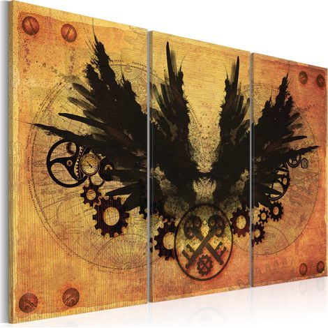 Tableau Imprimé "Ailes Mécaniques" 60 x 90 cm (1/2)