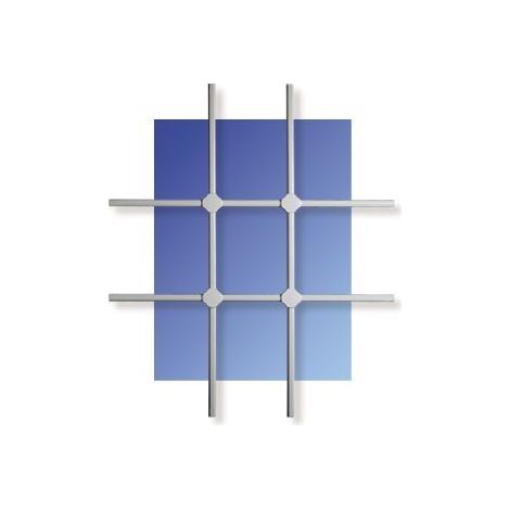 Burg Wächter Fenstergitter winProtec L 100 x 120 cm Tür- & Fenstersicherheit