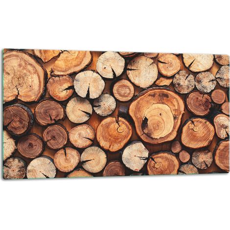 Tabla de cortar de vidrio de 52x30 cm de madera (1/5)