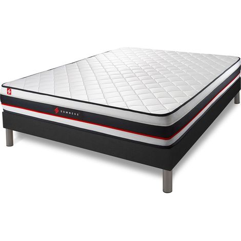 Matratzen- und Lattenrost-Set 140x190 cm - Form