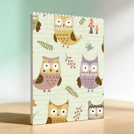 Cadre romantique de construction en briques pour adultes, cadeau d’anniversaire (1/5)