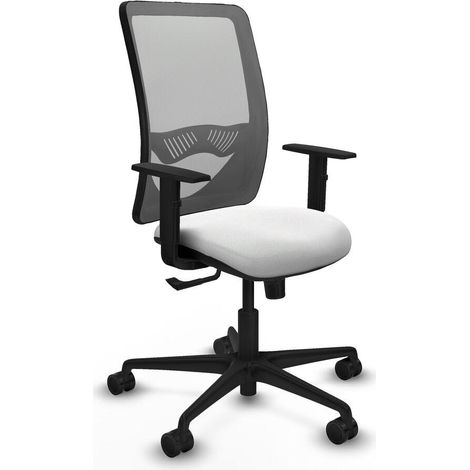 Piqueras-y-crespo Zulema chaise bureau gris ergonomique