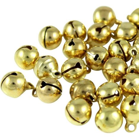100 bell in the gold - Ideal for the weddings, the parties, the gifts, the loisirs creative and the evenings, Color : or (1/5)