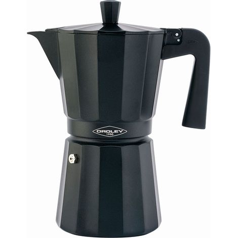 OROLEY New Dakar Caffettiera 12 Tazze Nero Antracite 215020500