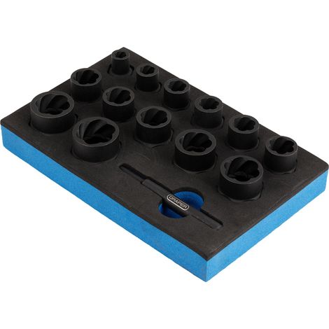 Draper 31802 Impact Nut and Bolt Remover Set (14 Piece) (1/2)