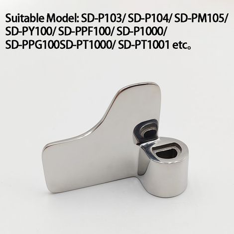 Lame de pétrisseur,Pelle pour machine à pain,Lame universelle pour machine à pain en acier inoxydable,Pelle de mélange de rechange pour machine à pain (1/5)