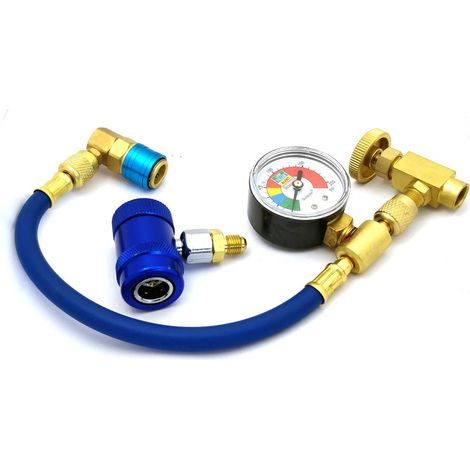 Flexible de recharge de climatisation DC402 avec raccord HFO 1234yf pour canette Duracool / Multicool / Climapure
