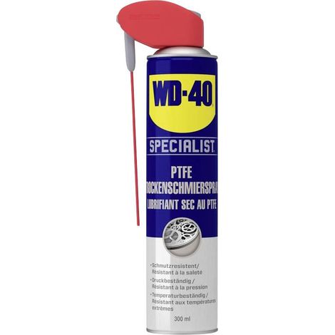WD40 Specialist Spray lubrifiant sec PTFE 300 ml Y616302 (1/4)