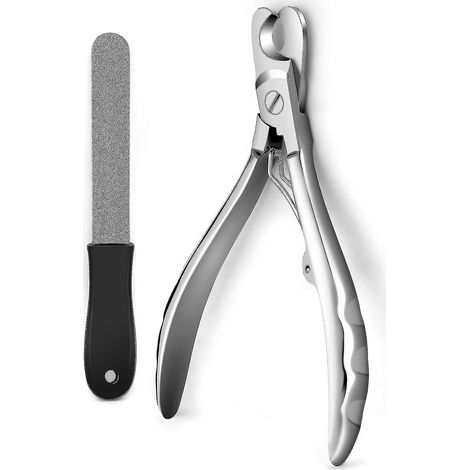 Coupe-ongles professionnel robuste pour chiens, lame en acier martensitique affûtée comme un rasoir (1/5)