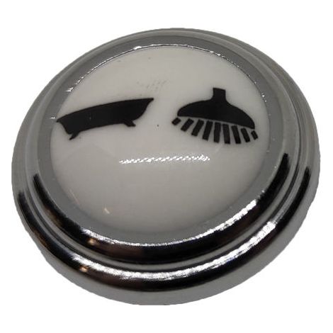 Ricambio placchetta cromo per miscelatore Cristina CRIPR3182Q51 (1/2)
