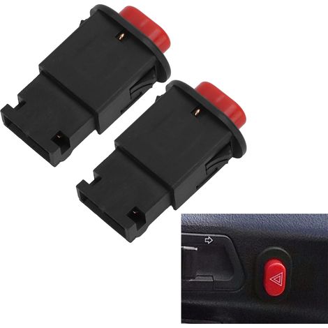Interrupteur de feux de détresse pour moto, scooter et cyclomoteur - Commande de clignotants double flash (1/5)
