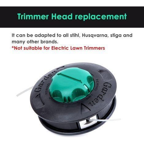 Load E Go Head Freischneiderkopf, OLEOMAC, 130 mm, M 10x1,25 F, Universal-Metall-Freischneiderkopf, passend für alle Stihl-, Husqvarna- und Stiga-Freischneider (1/4)