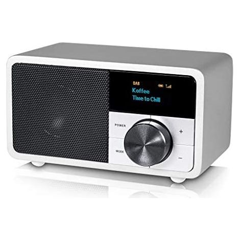 Kathrein DAB+ 1 mini Radio de table DAB+, FM Bluetooth argent Y762222 (1/4)