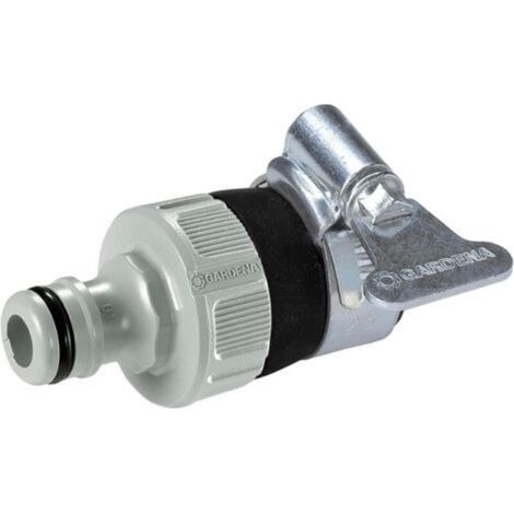 Voleur d'eau: adaptateur de robinet universel pour connecter le tuyau de jardin à un robinet sans fil de 14-17 mm de diamètre extérieur, résistant à la corrosion (2908-20)
