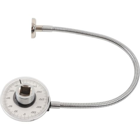 Clé dynamométrique angle mètre, jauge de torsion inox outil mesureur professionnel auto (1/5)