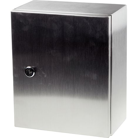 Coffret mural RS PRO en Acier inoxydable 304 dim. ext. 250 x 300 x 150mm, IP66 ( Prix pour 1 )