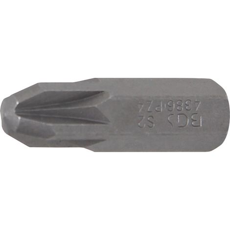 Inserto  lunghezza 30 mm  attacco esagono esterno 8 mm (5/16")  PZ4